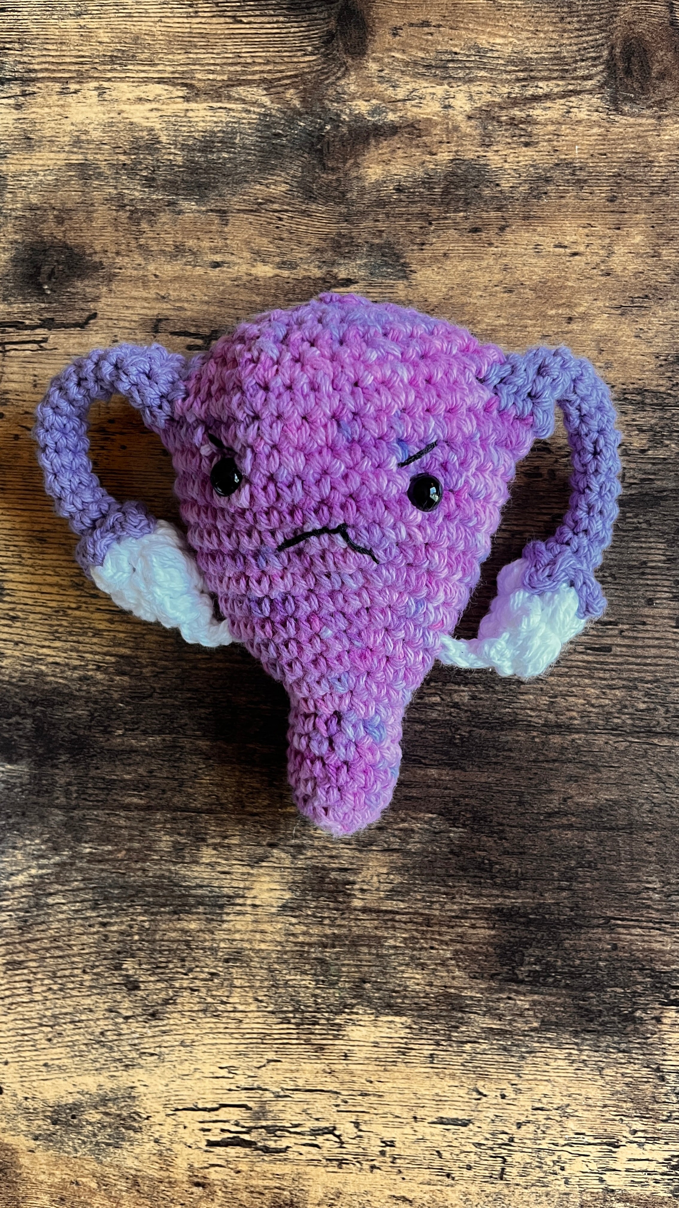 Uterus Stress Plushie knot moth
