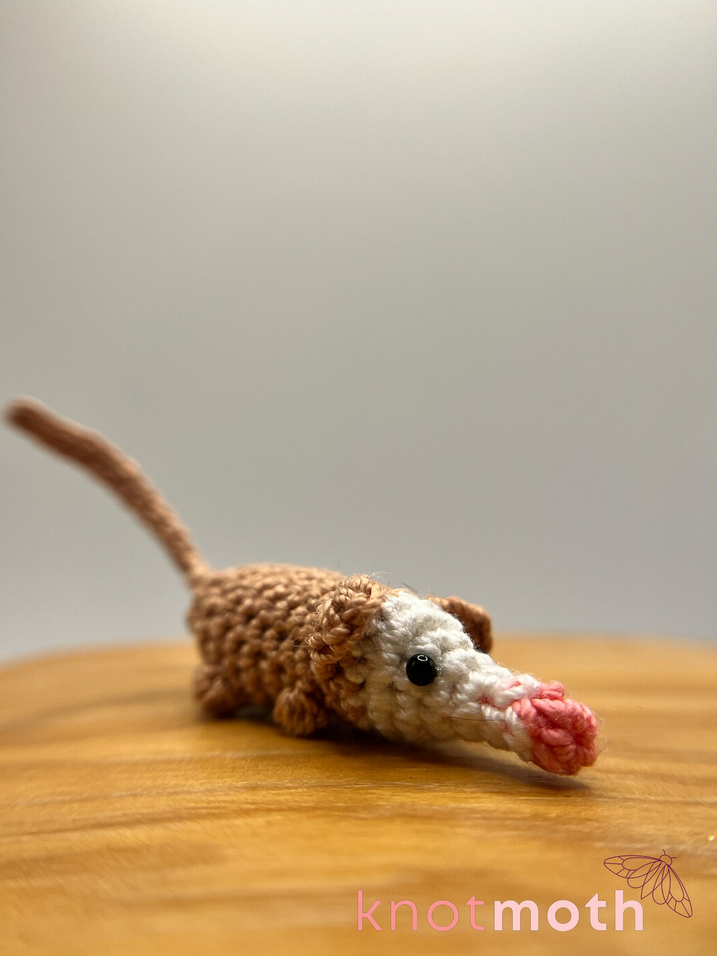 paul possum micro crochet plush