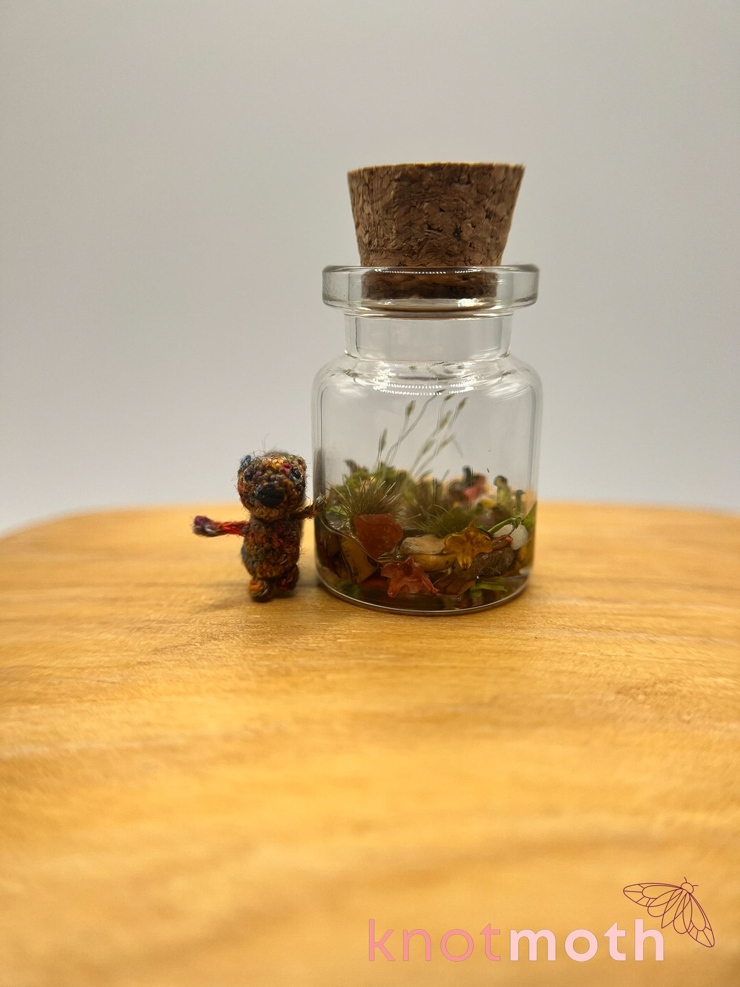 stanley squirrel micro crochet jar