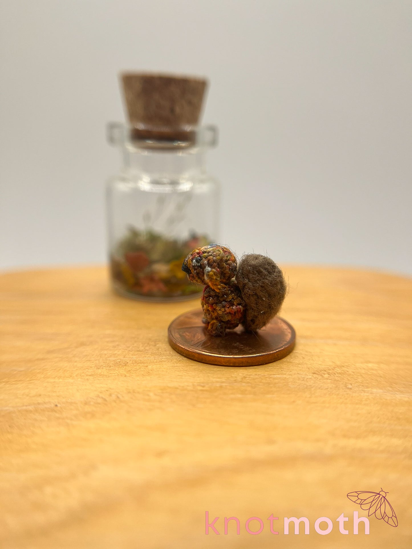 stanley squirrel micro crochet jar