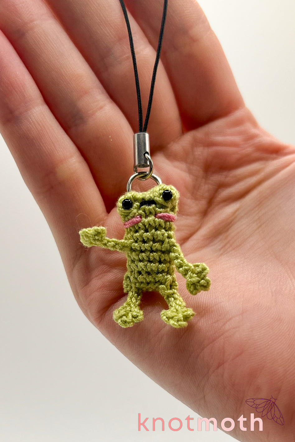 franny frog keychain