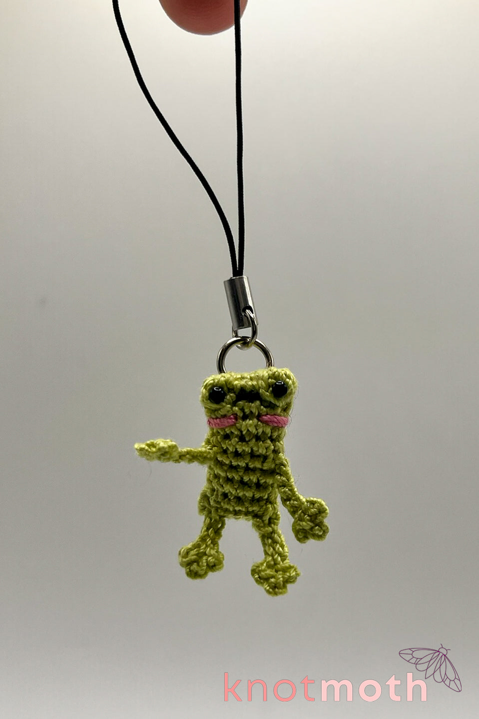 franny frog keychain