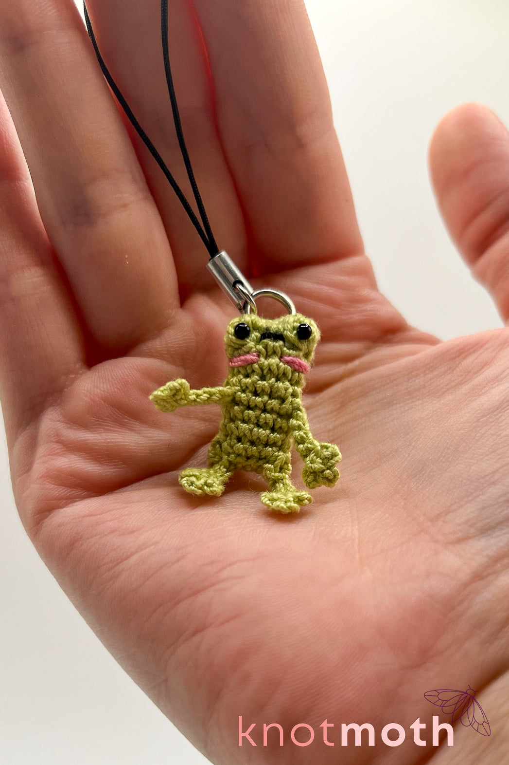 franny frog keychain