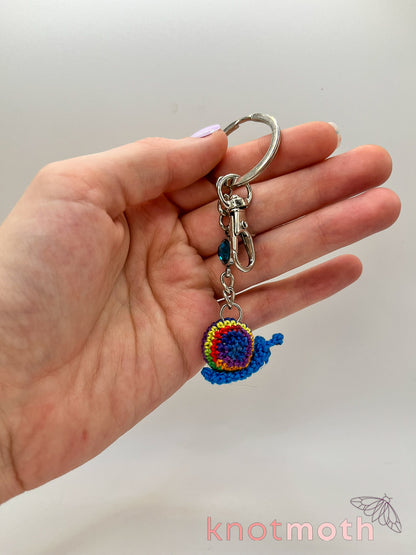 scout snail keychain