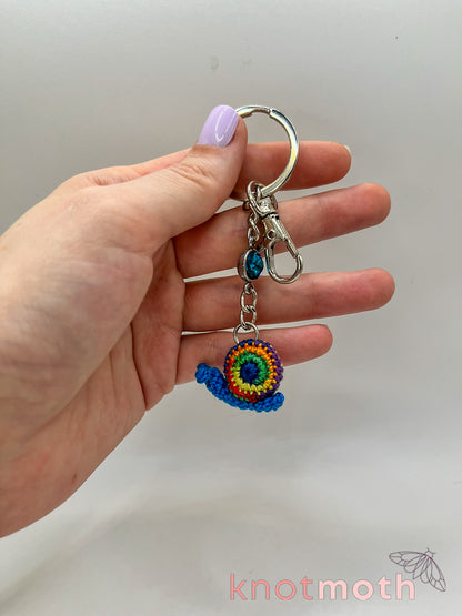 scout snail keychain