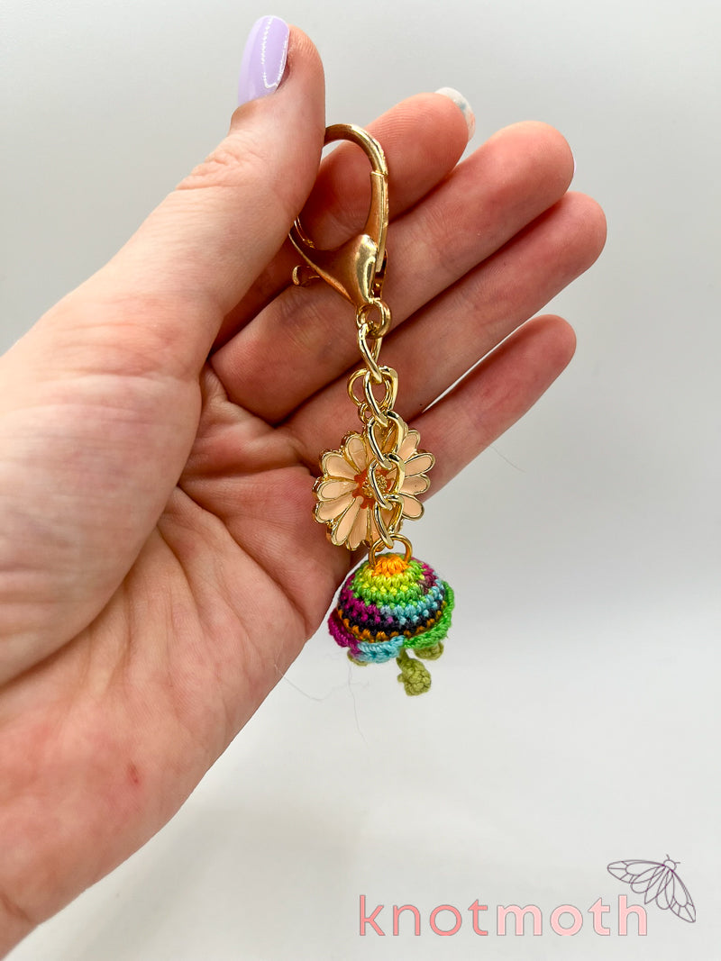 tansy turtle keychain