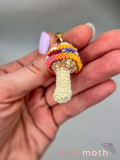 anita mushroom keychain