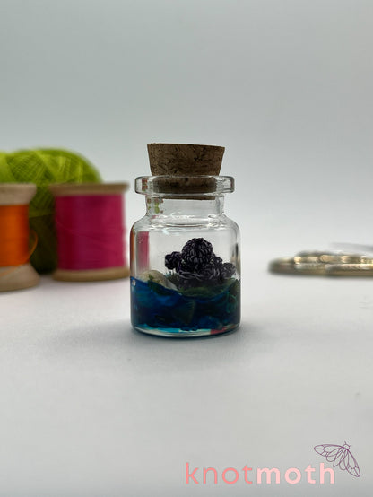 joss jellyfish micro crochet jar