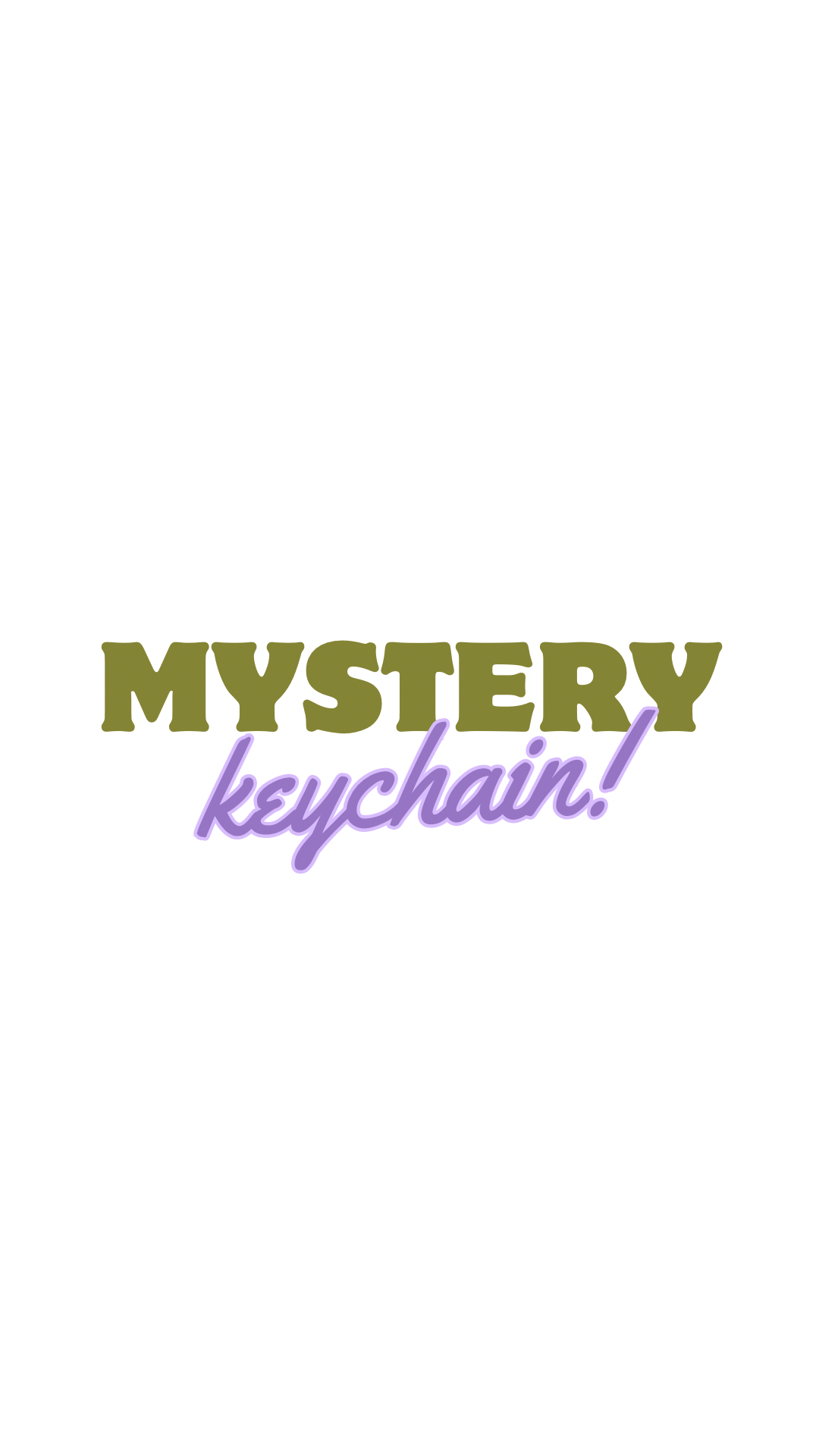 mystery keychain ⋆.˚