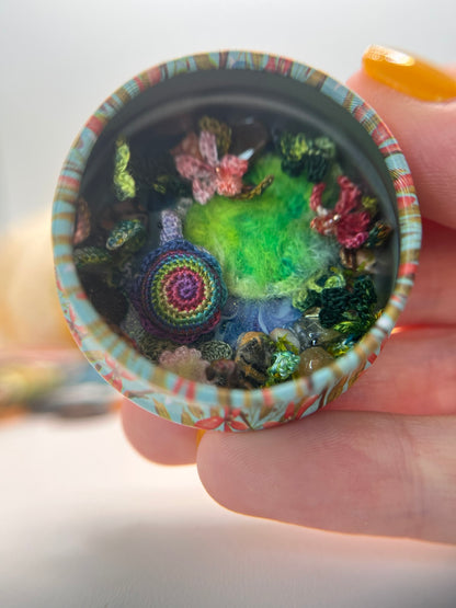 trina turtle · mossy pond mini tin