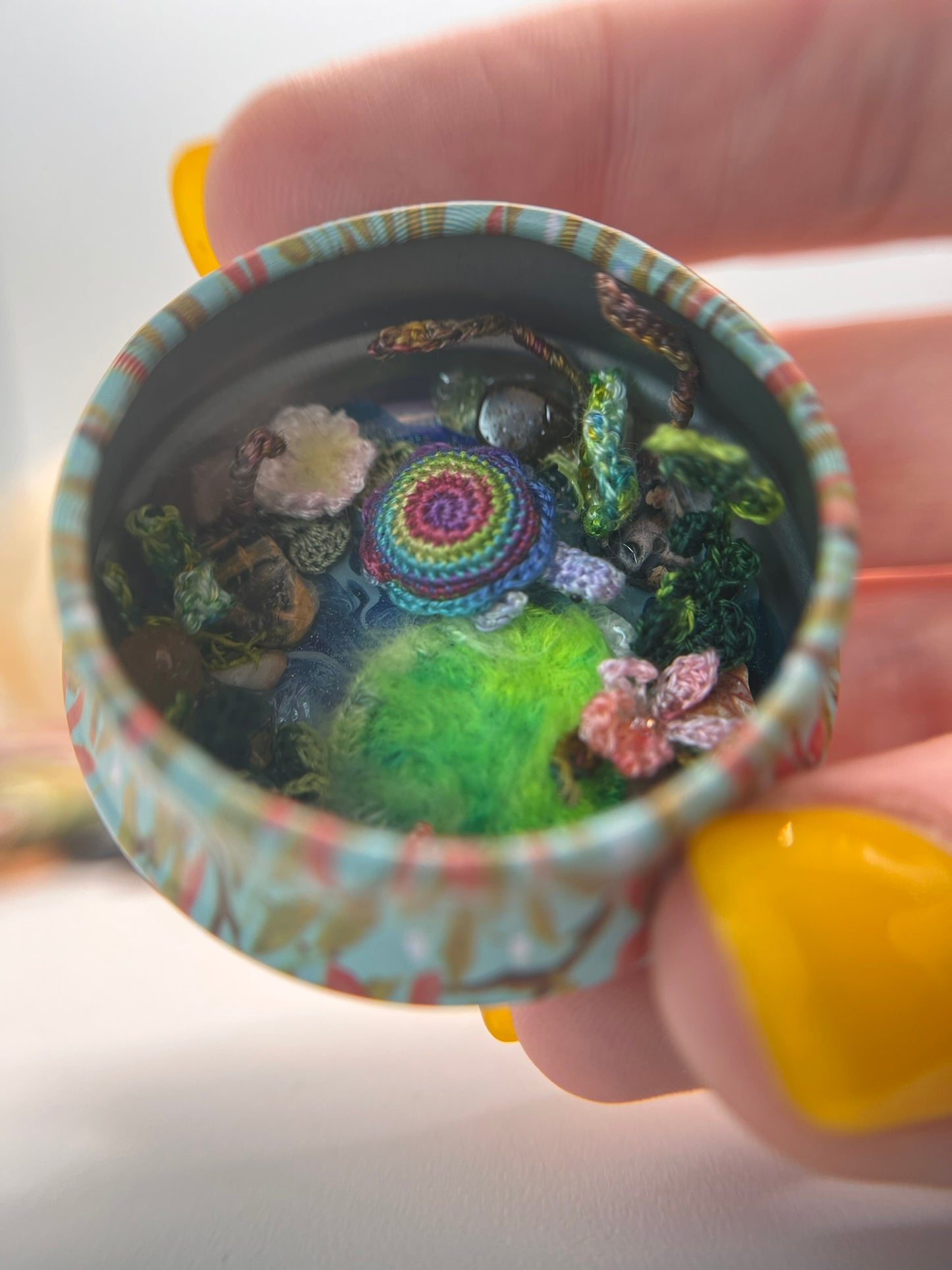 trina turtle · mossy pond mini tin