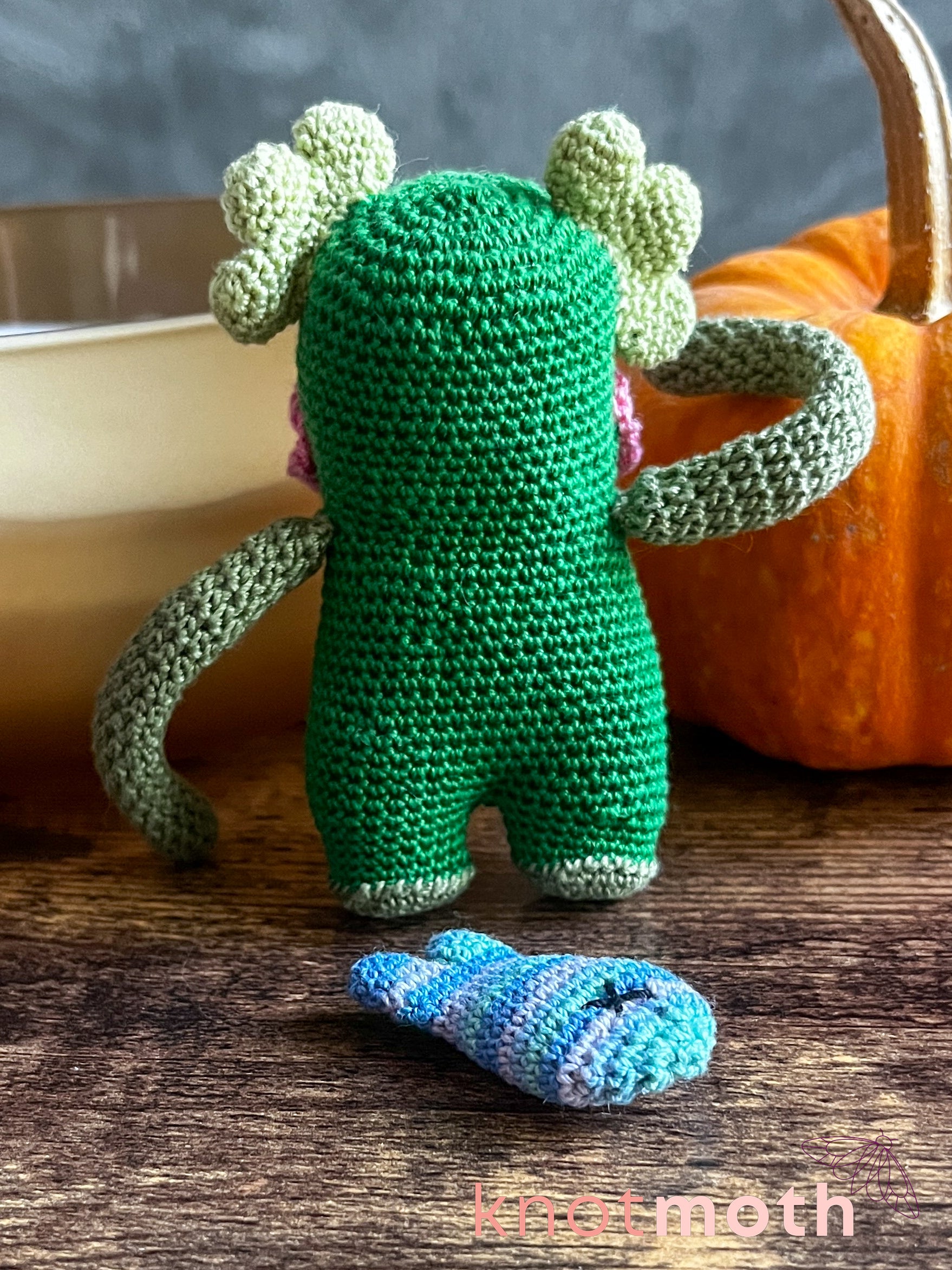 Mum wanted a little desk buddy : r/crochet